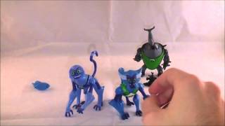 Ben 10 Omniverse Spidermonkey and Eatle Figures Review [upl. by Stacie185]