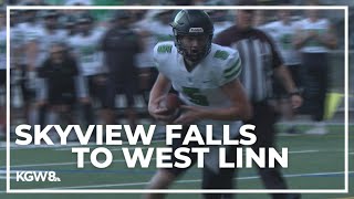 West Linn dominates over Skyview in Oregon vs Washington matchup  Friday Night Football [upl. by Osy]