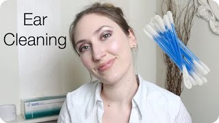 ASMR BINAURAL EAR CLEANING ROLE PLAY  Latex Gloves Cotton Swabs Ear To Ear Close Up Whispers 3D [upl. by Imotih]