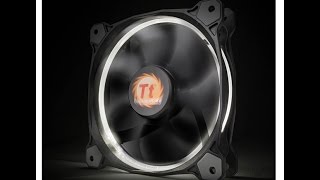 Thermaltake Riing 12 LED Fan in Action [upl. by Layman747]