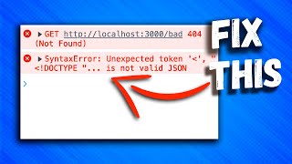 How to fix the JSON parse error [upl. by Apicella]