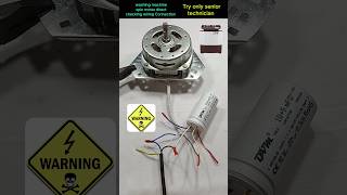 washing machine spin motor direct checking wiring connection shortsshortsfeedwashingmachine [upl. by Nnaecyoj]