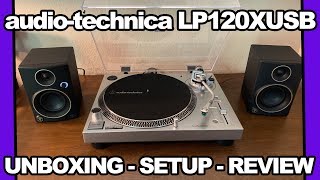 Audio Technica ATLP120XUSB Unboxing Setup and Review [upl. by Guthry637]