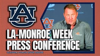 ULM Week  Hugh Freeze on Game 10 for Auburn Football  FULL PRESSER [upl. by Lorrimer]