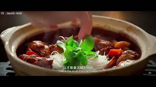 Cook Up a Storm 3 Cup Chicken Stewed Rice Noodles Scene  4K REMASTERED [upl. by Nerrak]