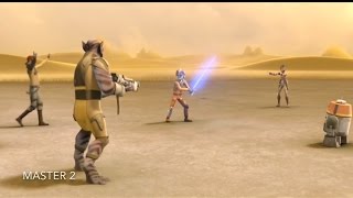 Ezras Lightsaber Training amp his First Vision Star Wars Rebels Season 1 Episode 12 HD [upl. by Abeu100]