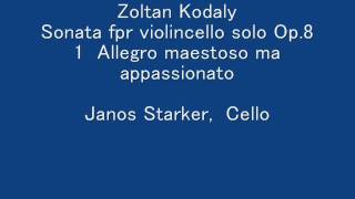 Kodaly Sonata 1ｓt movwmv [upl. by Nonahs425]