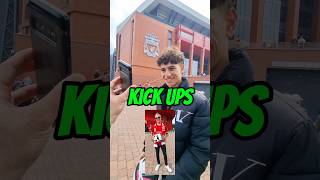 How many Kick Ups 🤳⚽️Lemme Check😬 football liverpool liverpoolfc anfield kickups [upl. by Fonseca]