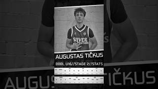 Augustas Tičkus – Elite Shooter amp Scoring Machine 🔥☔️ basketball prospect shooter sharpshooter [upl. by Onailerua]