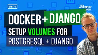 How to create a volume in DockerCompose for a PostgreSQL database [upl. by Streetman]