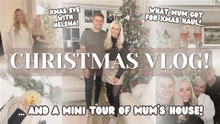 CHRISTMAS VLOG Spend the week with me Mums house tour and present haul Makeup and styling 2024 [upl. by Johannessen641]