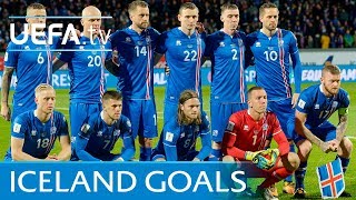 Icelands top five European Qualifiers goals [upl. by Nguyen]