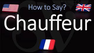 How to Pronounce Chauffeur CORRECTLY [upl. by Eaj]