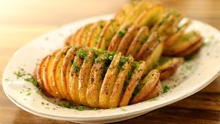 How to Make Hasselback potatoes [upl. by Ymorej66]