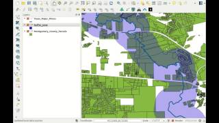 PostGIS function STbuffer  using QGIS PostGIS and PostgreSQL [upl. by Hough272]