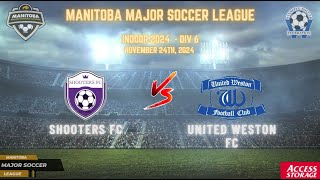 November 24th WSF Div 6 Shooters FC vs United Weston FC [upl. by Yorle235]