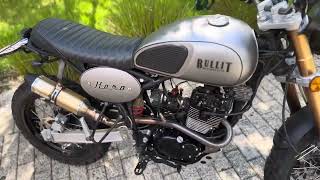 Bullit Hero 125 with carb and new airfilter [upl. by Oak]