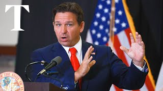 LIVE DeSantis gives update on Trump assassination attempt [upl. by Lseil]