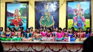 Chinna chinna padam vaithu by Students of Gayathri Sethuraman krishanbhajan [upl. by Staffan110]