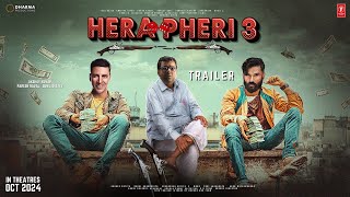 HERA PHERI 3  Trailer  Akshay Kumar  Suniel Shetty  Paresh Raval  Abhishek B Kiara Rashmika 3 [upl. by Anrim]