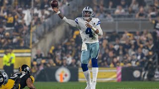 Dak Prescotts best throws from 352 yard game vs Steelers  Week 5 [upl. by Prescott]