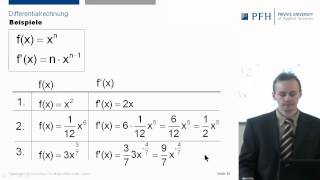 24 Mathematik Ableitungen Rechenregeln I [upl. by Benco971]