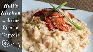 Lobster Risotto Copycat Hells Kitchen Gordon Ramsay Recipe [upl. by Mcmaster]