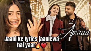 Apsraa  Jaani Ft Asees Kaur  Arvindr Khaira  Desi Melodies  Latest Punjabi Songs 2021 [upl. by Corvin]