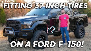 Lifted Ford F150 on 37quot Nitto Trail Grappler MT  Built2Wander [upl. by Charmion]