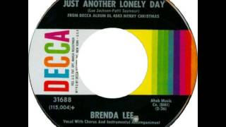 Brenda Lee Christmas Will Be Just Another Lonely Day Decca 31688 1964 [upl. by Jarrell]