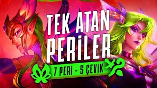 Tek Atan Periler  7 Peri  5 Çevik  Set 12  TFT [upl. by Ennylyak717]