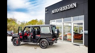 MERCEDESBENZ G 63 AMG 7G ZB8 EXCLUSIVE EDITION MY2018 REDBest Cars from Auto Seredin Germany [upl. by Eninnej727]