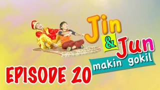 Jin dan Jun Makin Gokil Episode 20 quotTamu Dari Dunia Jinquot  Part 3 [upl. by Roanna]