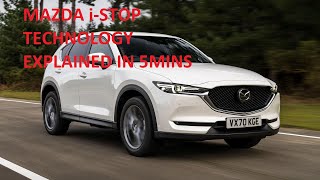 How mazda Istop technology works istop smart start stop [upl. by Faunia]