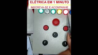 ELÉTRICA EM 1 MINUTO  eletrica comandoeletrico eletricista ferramentas ddp volt ampere [upl. by Ambrosio]