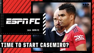 Will Casemiro FINALLY start a Premier League game for Manchester United vs Everton  ESPN FC [upl. by Kilroy315]