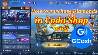 How to purchase diamonds in Mobile Legend 2022 [upl. by Gian]