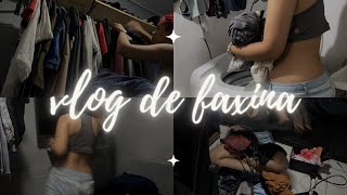 VLOG  faxina amp organização [upl. by Norak]