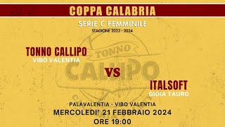 Tonno Callipo Volley vs Italsoft Gioia Tauro  21022024 [upl. by Rozanne]