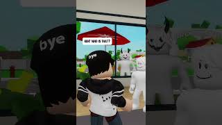 HE MAKES FRIEND WITH A GHOST PART2 roblox robloxstory shorts [upl. by Nnaeinahpets]