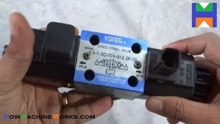 How directional solenoid valve works  dismantled ✔ [upl. by Brant]