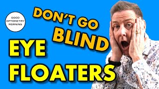 EYE FLOATERS DONT make this MISTAKE Youtube eye doctor explains [upl. by Esirahc]