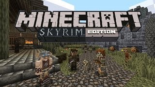 Minecraft Skyrim édition  Ep 02  Rivebois [upl. by Hyacinth128]