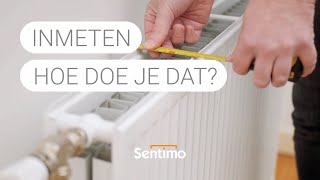 Inmeten hoe doe je dat  Radiatorbekleding  Sentimo [upl. by Bowne]