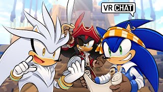 Silvers Quest With Captain Shadow amp Pirate Sonic VR Chat [upl. by Yenial]