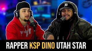 Rapper KSP Dino surviving being shot in the head creating music mental health trauma and more [upl. by Orsino]