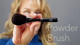 How to Use a Powder Brush  Makeup Tool Guides [upl. by Nalyr]