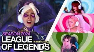 REACCIONAN A LA NUEVA CINEMATICA DE LOL ☺️ POV NEZUMI MOLLY PATTY Y CAPRI  EDIT [upl. by Amaryl]