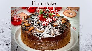 Rich fruit Cake with Kahlua  Rum amp coffee liqueur   recipes cake christmas [upl. by Pentheas]