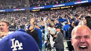 AMAZING SEATS VIEW OF FREEMAN GRANDSLAM TO WIN WORLD SERIES GAME 1 VS YANKEES Follow for more [upl. by Eannaj]